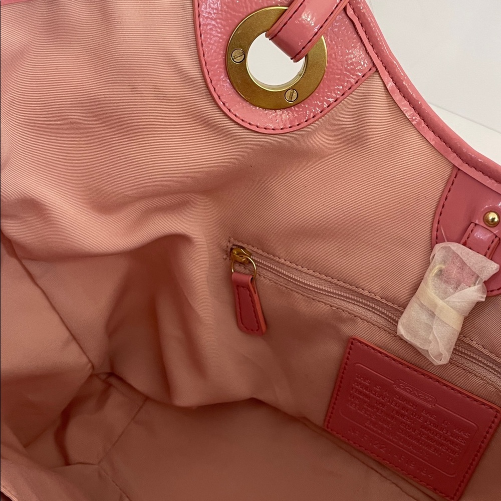 Coach Beach Collection Multicolor Tote - Picture 12 of 12